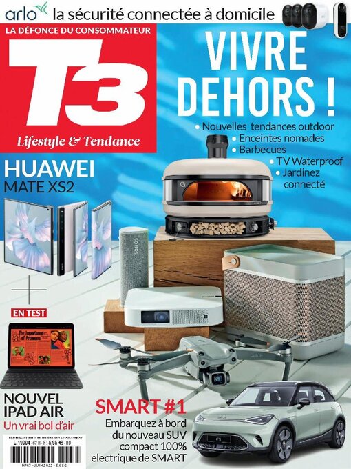 Title details for T3 Gadget Magazine France by Blizz Media - Wait list